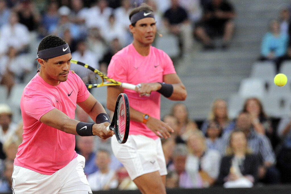 South Africa Federer Nadal Exhibition